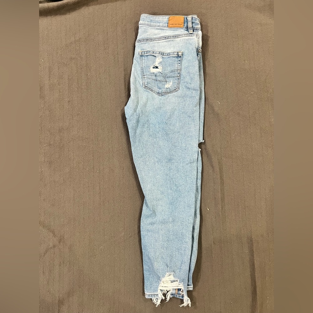American Eagle Outfitters Light Blue Denim Shorts